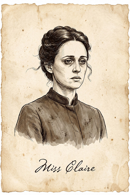 Miss Claire Portrait - The Queen of Montana