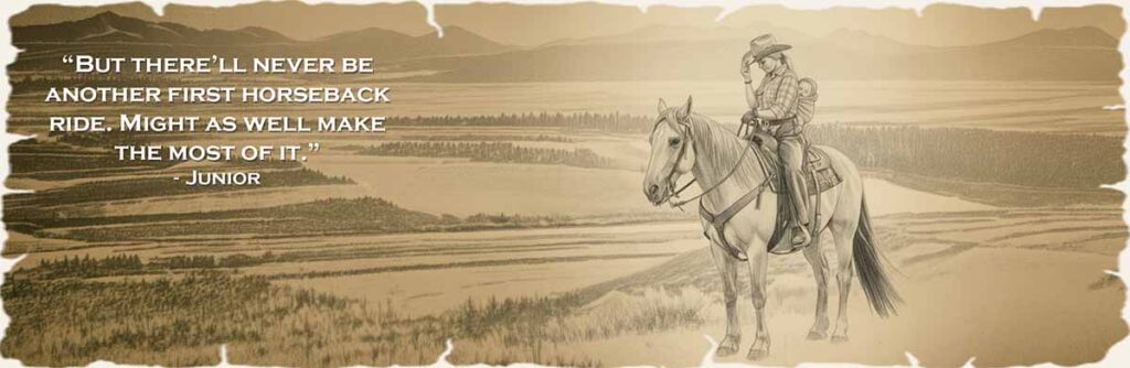 Junior - There Will Never Be Another First Horseback Ride