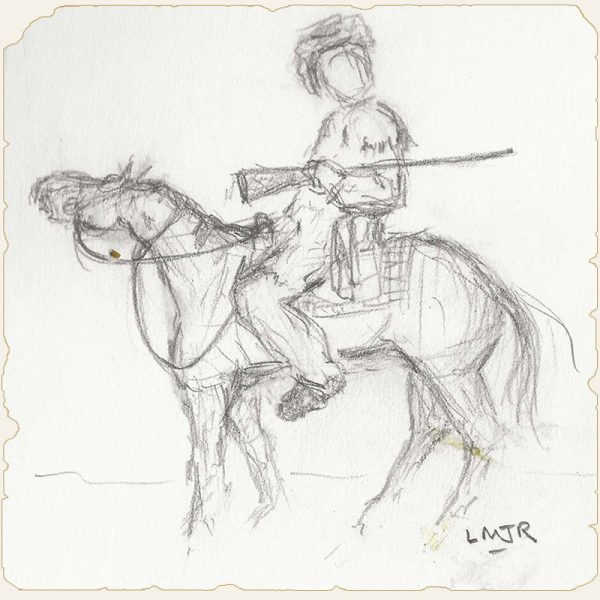 The Queen of Montana - Sketches - Sparky and Guy